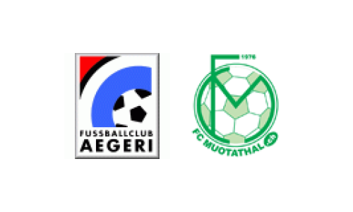 FC Aegeri Db - FC Muotathal