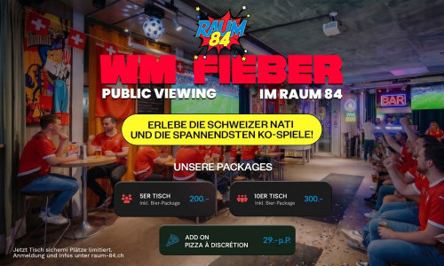 WM Publilc Viewing Finale inkl. Afterparty