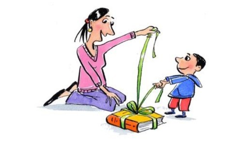 Schenk mir eine Geschichte auf Tamilisch