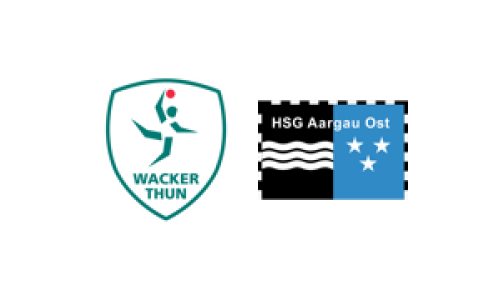 LakeSide Wacker Thun 1 - HSG Aargau Ost