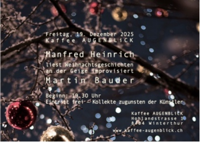 Lesung Weihnachtsgeschichten