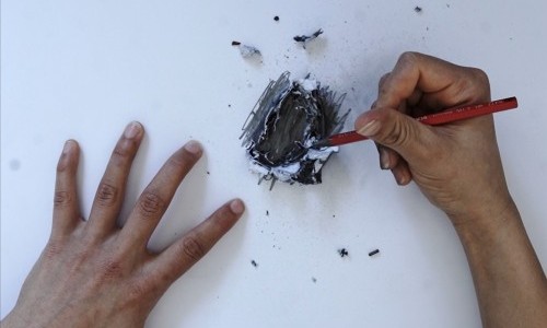 Rundgang mit Kunstschaffenden durch die Ausstellung