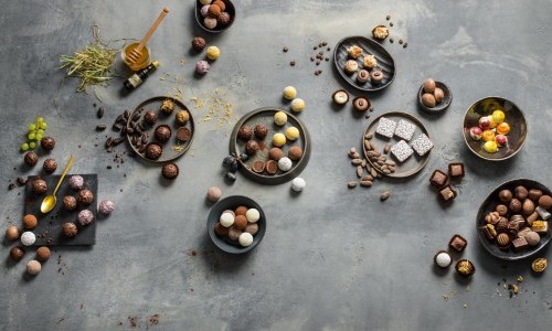 S&uuml;sser Gewinn zum Probieren bei Pralin&eacute; Scherrer