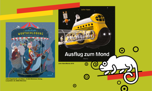B&uuml;cherkiste: &laquo;Die zauberhafte Wortverlosung&raquo; und &laquo;Ausflug zum Mond&raquo;