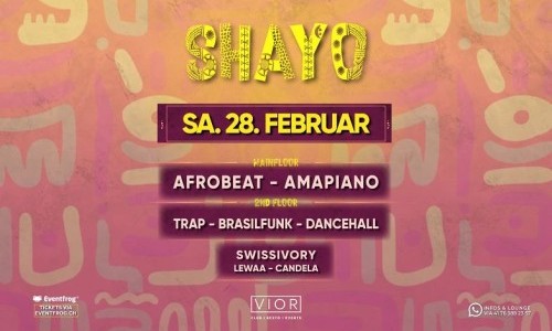 SHAYO - We love Afrobeats