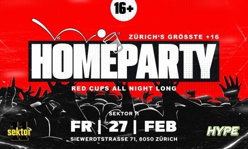 DIE GR&Ouml;SSTE &Uuml;16 PARTY IN Z&Uuml;RICH - SEKTOR11