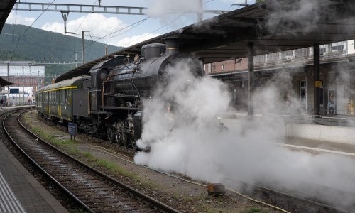 Dampf am alten Hauenstein