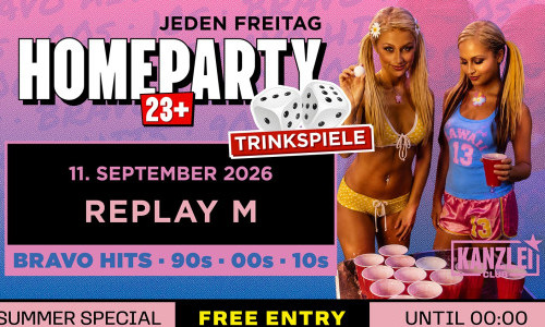 Homeparty 23+ - Trinkspiele