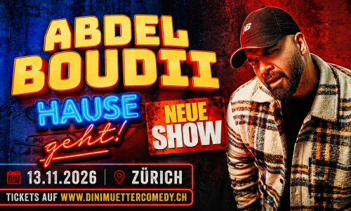 StandUp Comedy: Abdel Boudii - Hause geht!