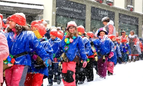 Chalandamarz - ein alter Engadiner Brauch