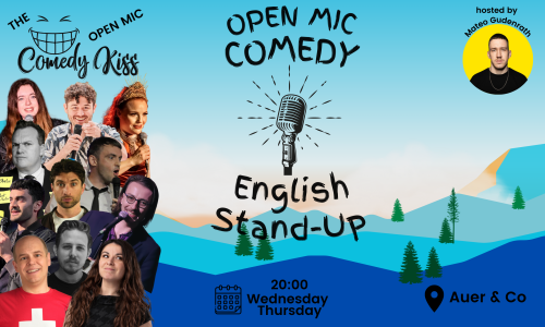 Comedy Kiss Thursday Open Mic