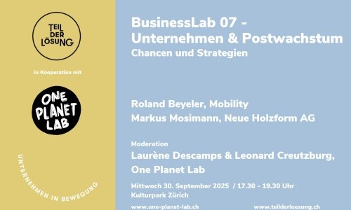BusinessLab 07 - Unternehmen und Postwachstum