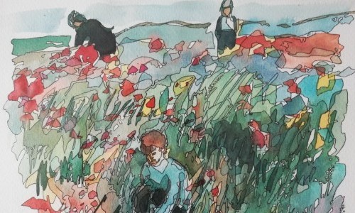 Das nahe Bild &laquo;Verweilen&raquo; &ndash; Ausstellung von Daniel Schelling