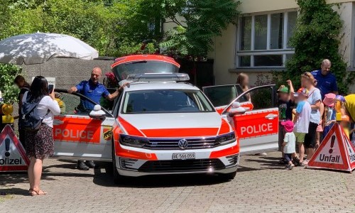 Die Polizei zu Gast im Familienzentrum