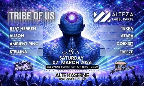 Tribe Of Us Day Dance & After Party 15:00-06:00