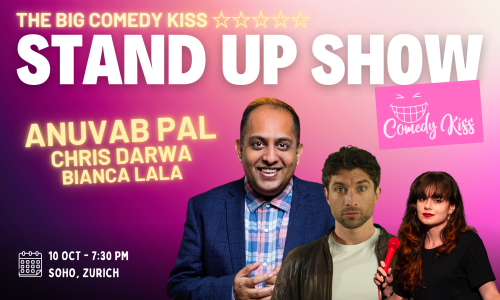 The Big Comedy Kiss with Anuvab Pal