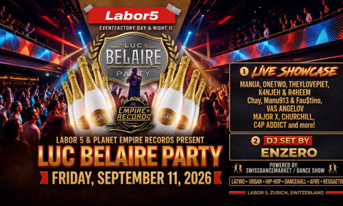 LUC BELAIRE PARTY
