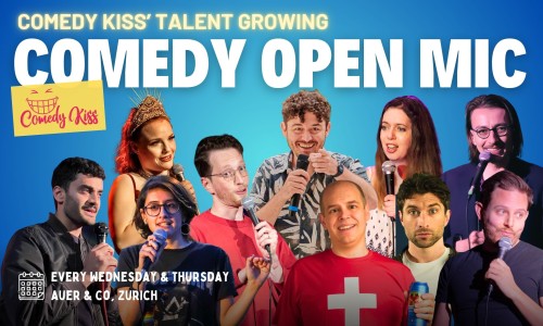 Comedy Kiss Thursday Open Mic