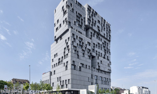 SRF-Auditorium, Meret-Oppenheim-Hochhaus