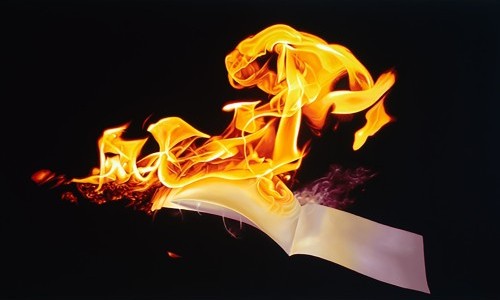 Franziska Rutishauser &laquo;Burning matter&raquo;