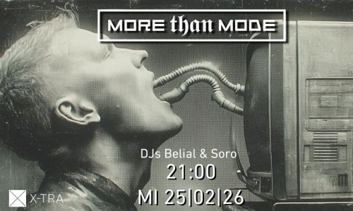 More Than Mode mit den DJs Belial & Soro