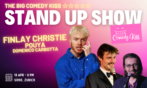 The Big Comedy Kiss with Finlay Christie