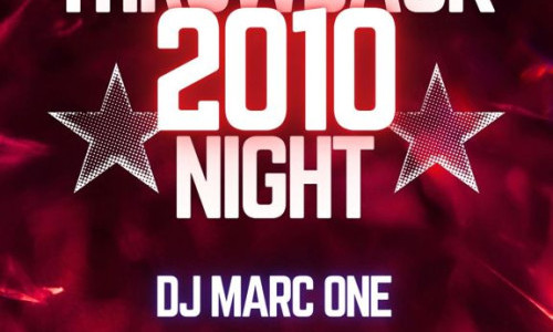 Throwback 2010 Night