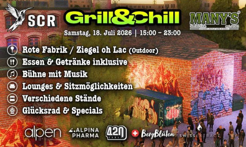 MANY'S x SCR - Grill & Chill 2026