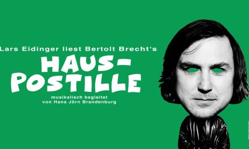 Lars Eidinger liest und singt Bertolt Brechts "Hauspostille"