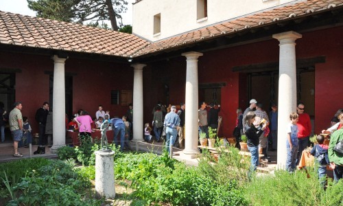 F&uuml;hrung f&uuml;r Familien im R&ouml;merhaus