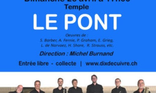 Concert du Brass Ensemble Dix de cuivre