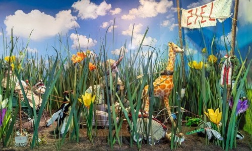 Tierisches Wettrennen