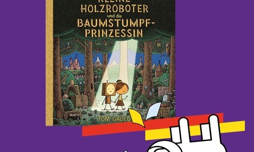 Bücherkiste: «Der kleine Holzroboter und die Baumstumpfprinzessin»