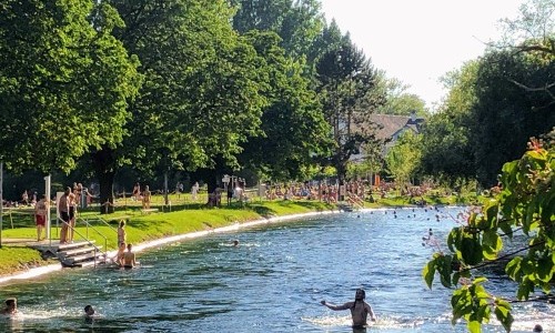 Flussbad Au-H&ouml;ngg