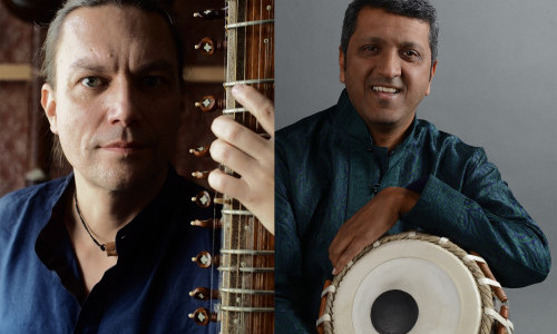 Kl&auml;nge aus Indien im Park &ndash; mit Sebastian Dreyer (Sitar) mit Shrirang Mirajkar (Tabla)