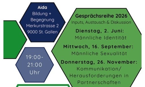 Gespr&auml;chsreihe: M&auml;nnlichkeit leben-reflektieren-ver&auml;ndern