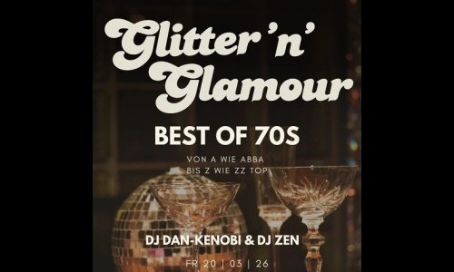 Formel-Events pr&auml;sentiert Glitter 'n' Glamour - Best of 70s