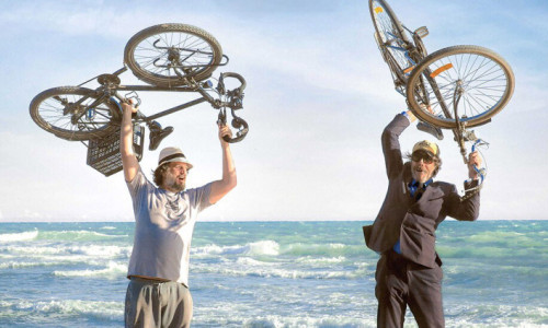 &Agrave; bicyclette