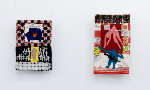 Gespr&auml;ch zu textiler Kunst und Aktivismus