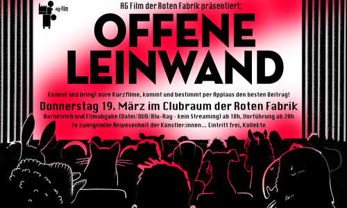 Offene Leinwand