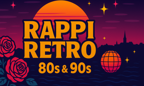Rappi-Retro-Party-Schiff 80er & 90er