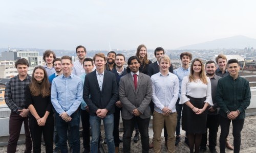 Entrée principale d’HEPIA, 4 rue de la Prairie, Genève. - HEPIA