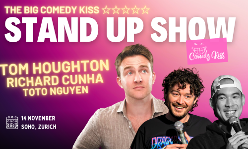 The Big Comedy Kiss with Tom Houghton