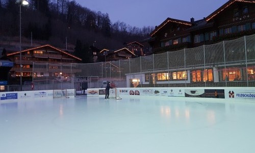 Eisbahn Gstaad