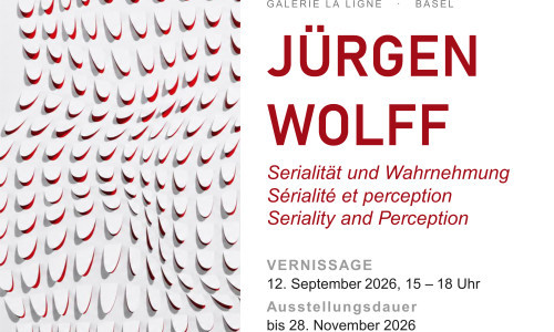 J&uuml;rgen Wolff: Serialit&auml;t und Wahrnehmung: Vernissage