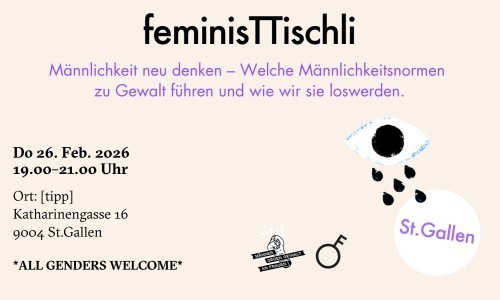 feminisTTischli &ndash; M&auml;nnlichkeit neu denken