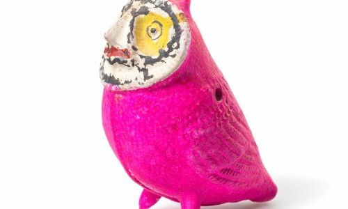 Die Eule ist pink: Vernissage