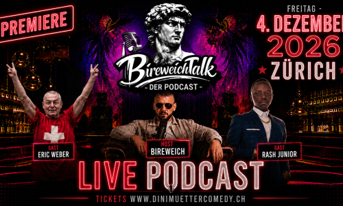 Bireweich Talk - Live Podcast (G&auml;ste: Eric Weber, Rash Junior)