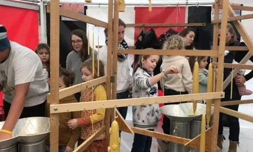 Kerzenziehen Sternenmarkt