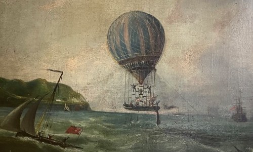 Ausstellungsrundgang "Phantastische Flugobjekte" mit Henry Wydler, Co-Kurator